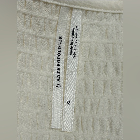 🔥ANTHROPOLOGIE! FOSTER BELL TOP! GORGEOUS IVORY, 3/4 BELL SLEEVES! BOHO! - Picture 14 of 16